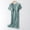Green, variant on Joau 3 in 1 Delivery/Labor/Maternity/Nursing Nightgown Hospital Gowns for Women Labor Delivery Short Sleeve Breastfeeding Ribbed Sleep Dress