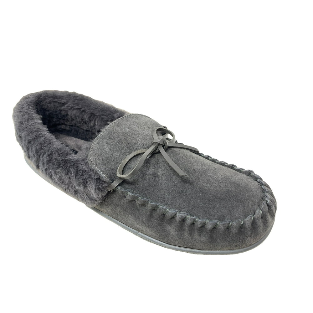 Clarks - Clarks Women's Faux Fur Lined Moccasin House Shoe Indoor ...