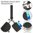 thumbnail image 5 of KeyChain Wallet Mini Zip Around Wristlet Wallet for Women Dual Pouch Wristlet Portable keychain wallet Coin Purse Mini Women Coin Pocket, 5 of 6