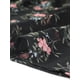 thumbnail image 5 of Vestido De Gasa Con Cuello En V Y Manga Con Volantes Florales Para Mujer Negro Floral S, 5 of 6