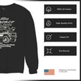 thumbnail image 6 of Ford Bronco Country Tough Free Wheeling 1978 Sweatshirt Vintage Truck Fan 4x4 Off Road Classic Car Show Crewneck, 6 of 7