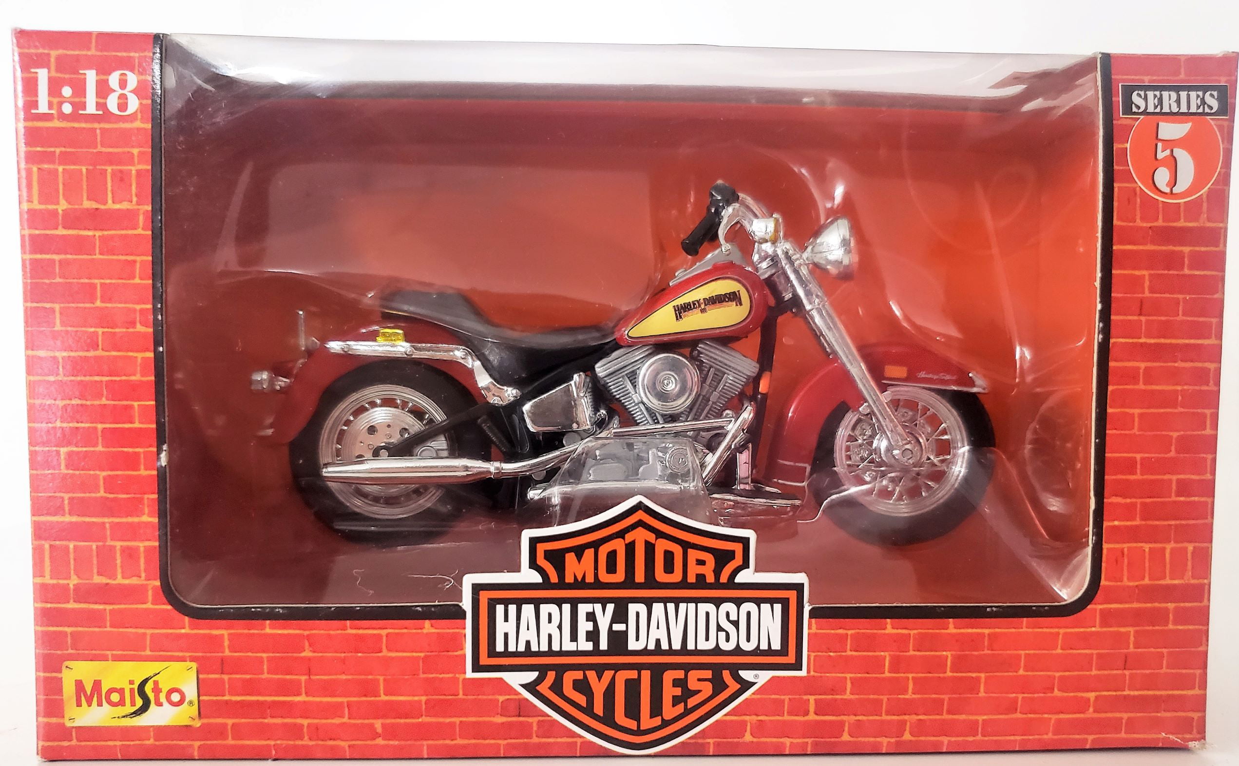 Hot Wheels Harley Davidson Softail Deuce Motorcycle Diecast 1 18 for sale online 
