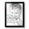 thumbnail image 2 of ArtToFrames 9" x 12" Satin Black Tall Picture Frame, 9x12 inch Black Wood Poster Frame (WOM-1852), 4 Pack, 2 of 7