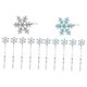 thumbnail image 4 of unbranded 12Ud Horquillas Con Copos De Nieve Y Para Uso Diario Y Eventos Especiales, 4 of 7
