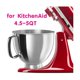 thumbnail image 3 of For Classic&Artisan Series 4.5QT/5QT Mixer 304 Bowl Stainless Steel Mixer Bowl Dishwasher Safe, 3 of 5