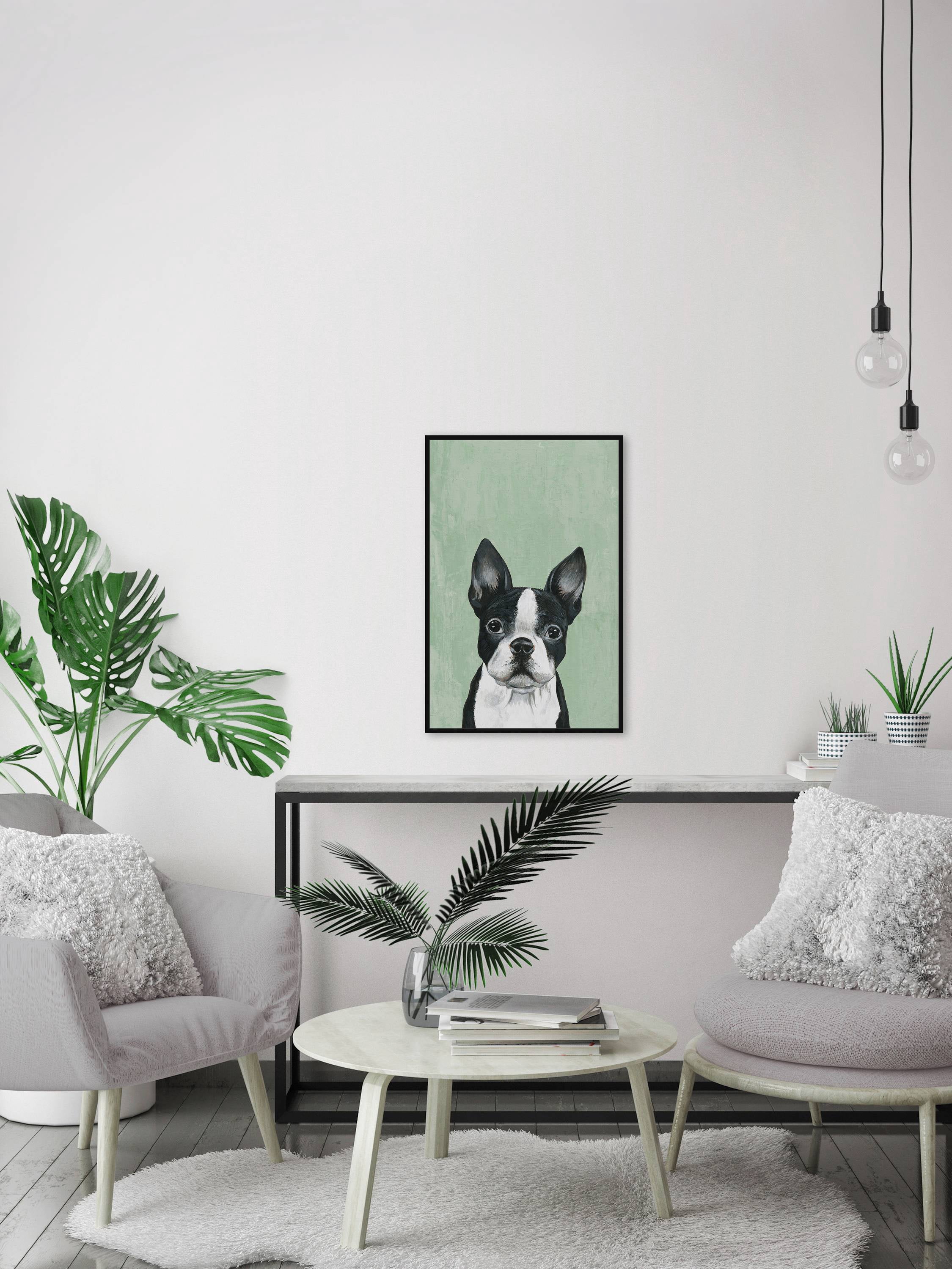 Marmont Hill "The Curious One" Floater Framed Painting Print on Canvas