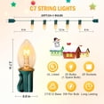 thumbnail image 2 of Luces navideñas Brightown C7, 25 m, color blanco cálido, 25 bombillas, 2 of 8