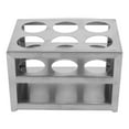 thumbnail image 2 of Estante de soporte de laboratorio soporte de tubo de ensayo de acero inoxidable portátil portátil de 3 capas para tubos de 32 mm ANGGREK Otros, 2 of 8
