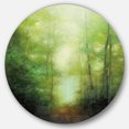 thumbnail image 1 of Designart 'Into the Clearing Forest' Art Mural en Métal de Ferme - Disque de 36, 1 of 5