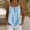 Light Blue, variant on Women's Tank Tops Spaghetti Strap Sleeveless Flowy Loose Camisole Button Summer Casual Cami Shirts