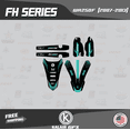 thumbnail image 2 of Kalair GFX Graphics Kit for Yamaha WR250F (2007-2013) Fh Series, 2 of 5