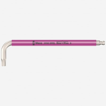 

Wera 022667 Multicolor Metric Hex Stainless L-key 8.0 mm (Pink)