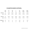 thumbnail image 4 of Champion Men's Classic Long Sleeve Tee Shirt, White, M, 4 of 8