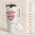 thumbnail image 3 of Graduation Gifts for Women She Believed She Could So She Did Tumbler 40oz Stainless Steel Insulated with Handle and Straw, New Job, Going Away, Inspirational Gifts for Her, 3 of 6