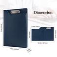 thumbnail image 3 of Carpeta organizadora de negocios Clipboard ProCase A4, de piel, 3 of 7