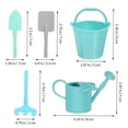 thumbnail image 3 of Gardening Tool Set 3Sets 15Pcs For Home Decoration Abs Plastic Miniature Shape Relaxation, 3 of 4