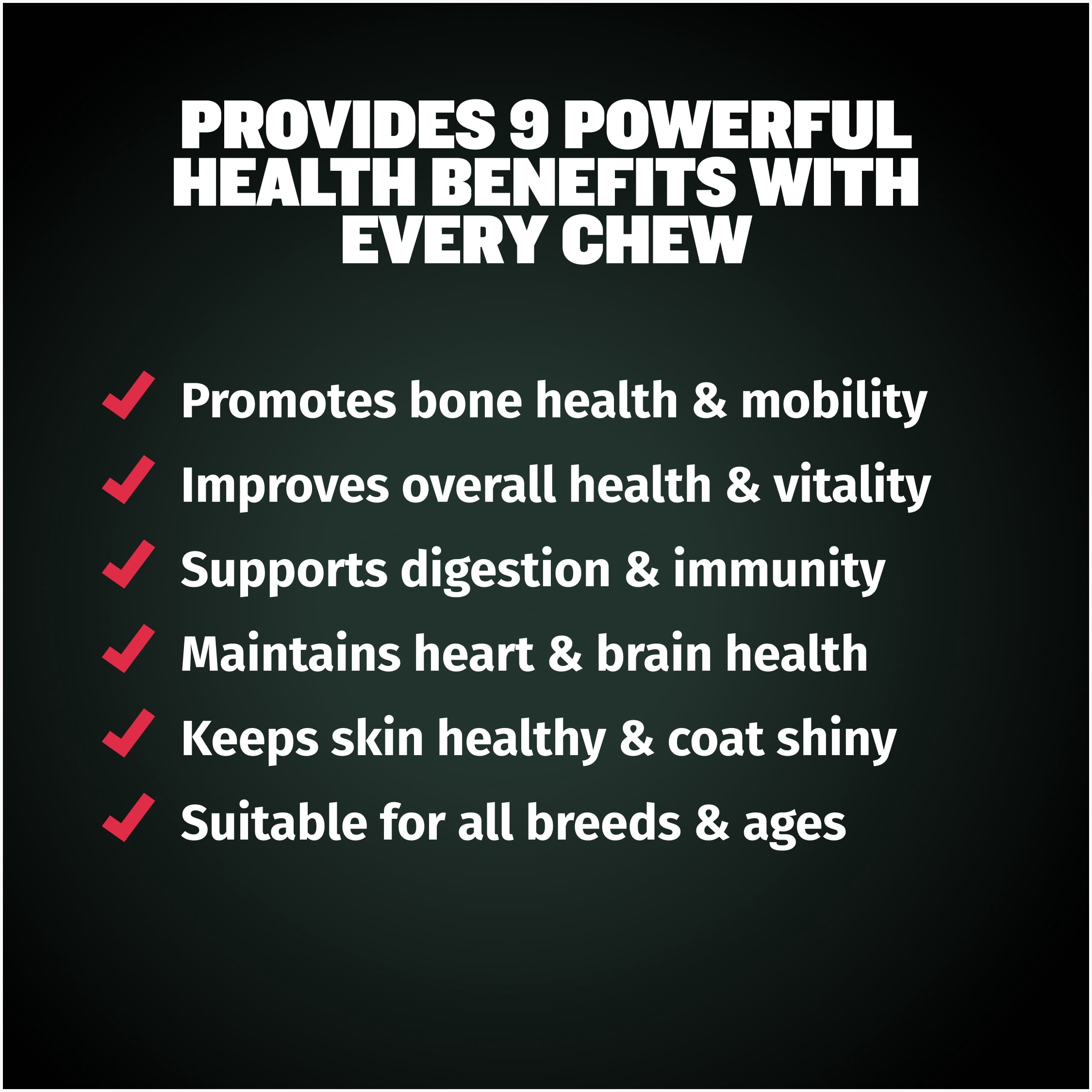 Bully Max Immunity & Health Bacon Flavor Soft Chews for Dogs, 10.6 oz Bag