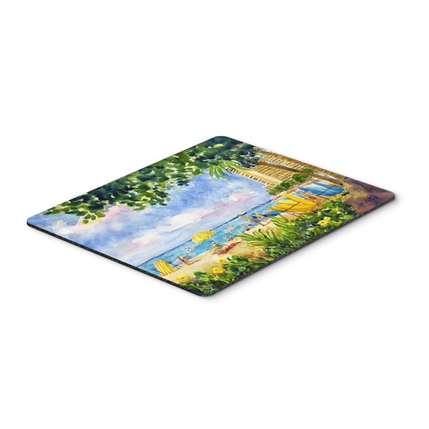 Vista de Caroline's Treasures Beach Resort desde el condominio Mouse Pad / Hot Pad / Trivet (6065MP) Caroline's Treasures 6065MP