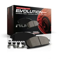 Power Stop Front Z23 Daily Driver Carbon-Fiber Ceramic Brake Pads with Hardware Z23-888B