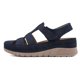 thumbnail image 4 of Sandalias de mujer suaves y cómodas con cuña calada de color sólido de verano para mujer Wmkox8yii  sa1653, 4 of 9
