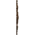 thumbnail image 4 of 22 1/2"W x 30 3/8"H x 1 1/2"P Katheryn Ceiling Medallion, Hand-Painted Root Beer Crackle, 4 of 6