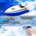 thumbnail image 4 of maskred RC Racing Boat Toy 2.4Ghz Remote Control 25KM/H High Speed Remote Control Boats RC Boat for Kids and Adults Blue, 4 of 5