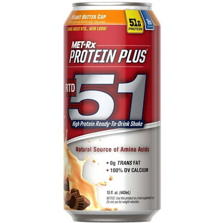 MET-Rx MET Rx ProteinPlus RTD 51 Shake, 12 ea (Best Pre Workout Protein Shake)