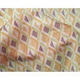 thumbnail image 4 of oneOone Silk Tabby Fabric Diamond Geometric Print Fabric By Yard 42 Inch Wide, 4 of 4