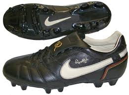New Nike Tiempo Guri FG 315286 Mens 4 Black/White/Gold Molded Soccer Cleats  - Walmart.com