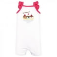 thumbnail image 3 of Hudson Baby Infant Girl Cotton Rompers, Banana Split, 0-3 Months, 3 of 5