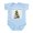 Sky Blue, variant on CafePress - Twins First Christmas Infant Bodysuit - Baby Light Bodysuit, Size Newborn - 24 Months