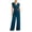 Navy, variant on gbyLJF Womens 2 Piece Outfits Sleeveless Tank Top High Waisted Wide Leg Pant Loungewear Sets Summer Casual Tracksuit