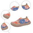 thumbnail image 5 of Rokment Floral Slip on Chunky Flat Walking Shoes for Women Boho Casual Wide Feet Non Slip Low Profile Fashion Sneakers Spring Fall Beach Garden, 5 of 7