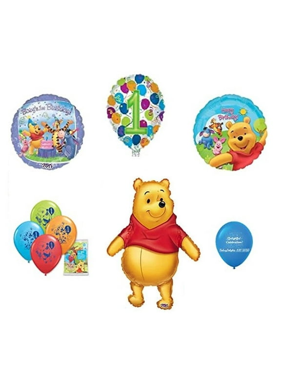 Winnie the Pooh Balloons in Winnie the Pooh Party Supplies - Walmart.com