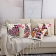 thumbnail image 4 of Valentines Pillow Covers 16x16in Set of 4, Lovely Gnomes Pillow Covers Red, XO Quote Cute Throw Covers for Bed Living Room Sofa Couch Decorative Pillow CoversValentine's Day Decor Gift, 4 of 6