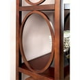 thumbnail image 4 of Bowery Hill Wood 3-Shelf Accent Pier Cabinet in Cherry Finish, 4 of 4