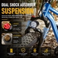 thumbnail image 6 of AMYET EB26 Electric Bike for Adults, Peak 1500W 48V 15Ah, 26" Fat Tire Ebike, E-Mountain Bicycle, UL2849, 6 of 13