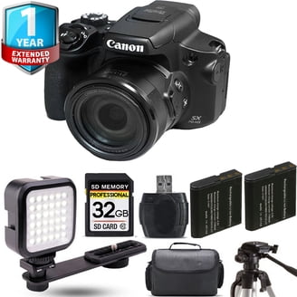 Canon PowerShot SX70 HS Digital Camera + 1 Yr Warranty + Flash Canon PowerShot SX70 HS Digital Camera + 1 Yr Warranty + Flash