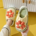 thumbnail image 5 of Aayomet Bedroom Slippers Women Soft House Slippers Fuzzy Cozy Warm Indoor Sock Shoes,Yellow 41, 5 of 5