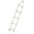 thumbnail image 1 of 2xRope Climbing Ladder Playhouse Ladder Toy Accs para Niños CUTICAT Juguete de la escalera que sube, 1 of 7
