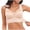 Beige, variant on Sports Bra for Women Fashion Casual Solid Color Comfortable Perspective Everyday Bras Underwear No Rims