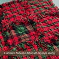 thumbnail image 2 of JCS Traditional Christmas Tartan 4 Homespun Cotton Fabric Sold by the Yard, 2 of 7