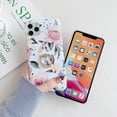 thumbnail image 5 of Compatible with iPhone 8 Plus Case,Compatible with iPhone 7 Plus Case 5.5 inch Flower Cute Stand Cover for Women Girls 360 Degree Rotating Ring Kickstand Soft TPU Shockproof Cover Grey, 5 of 13