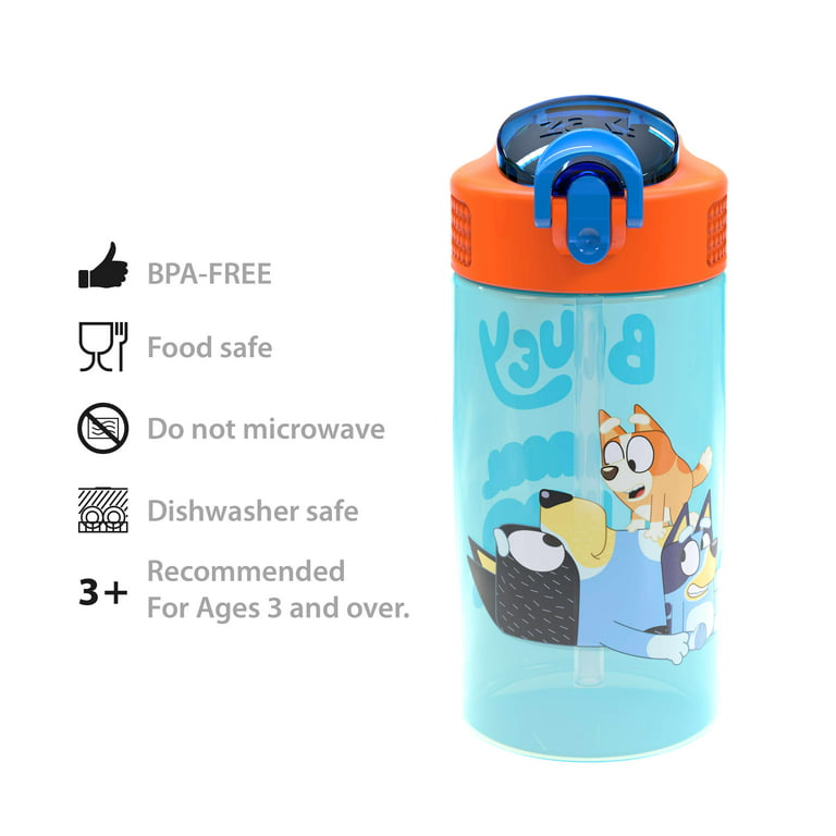 Bluey-Inspired Stainless Steel Water Bottle with Shaun's 'Mah!