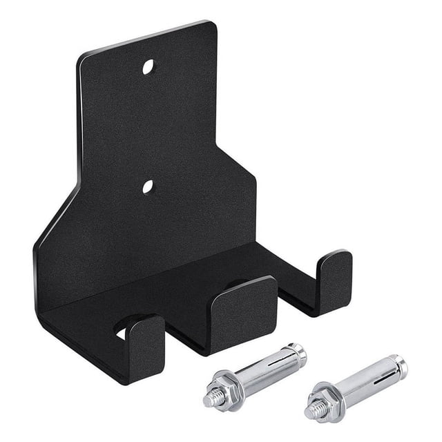 Double Barbell Storage, Vertical Hanging Barbell Rack, Wall Mounted Barbell Holder for Home Commercial Garage Gyms