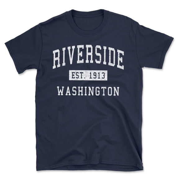 Riverside Washington Classic Established Men's Cotton T-Shirt