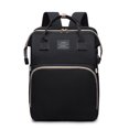 thumbnail image 1 of Bolsa de gran capacidad para madres y bebés, almacén japonés sencillo de biberones con aislamiento, mochila para exteriores para bebés, estilo moderno, 1 of 6