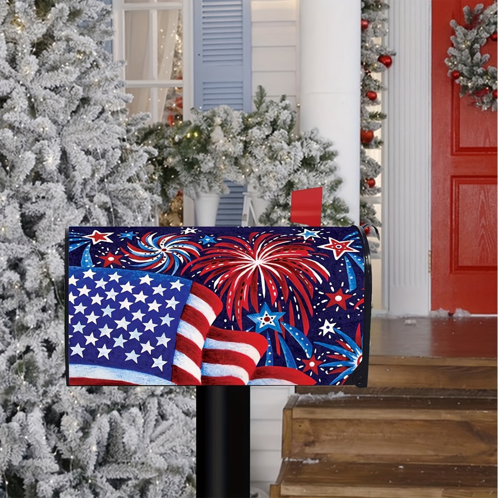 Mailbox Covers Magnetic 250 Anniversary Usa Magnetic Mailbox Cover for July 4th Home Garden Outdoor Yard Decor 21x18 Inch