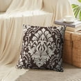 thumbnail image 4 of LALILO Throw Pillow Covers Antique Vintage Damask Damask Antique Cushion Cover 18" x 18", 2 Pack, 4 of 6