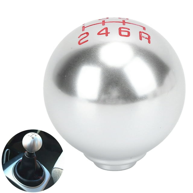 Gear Knob, Akozon M10x1.5 Round Gear Lever Head Stick Knob Replacement For Fit FD2 FN2 EP3 DC2 DC5 S2000 F20C